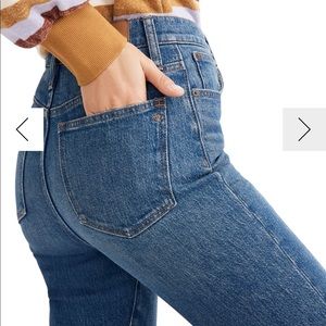 *Keeping it* Madewell classic straight jean